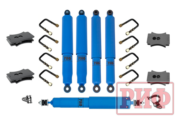 Лифт-комплект РИФ арктический ГАЗ Соболь 2018-2024 h=30 мм
