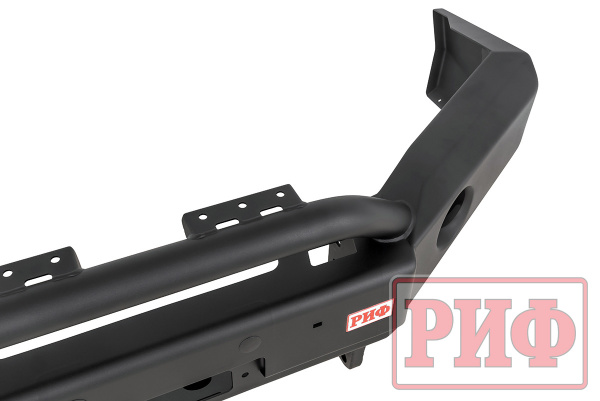 Бампер РИФ силовой передний JAC T6, SOLLERS ST6 под штатные фары, с центральной защитной дугой, стандарт