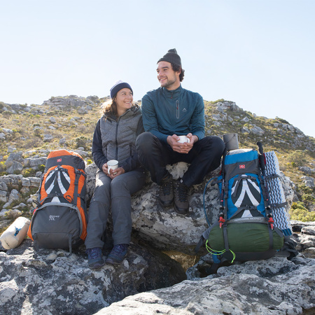 Рюкзак туристический Naturehike 70 л, темно-синий