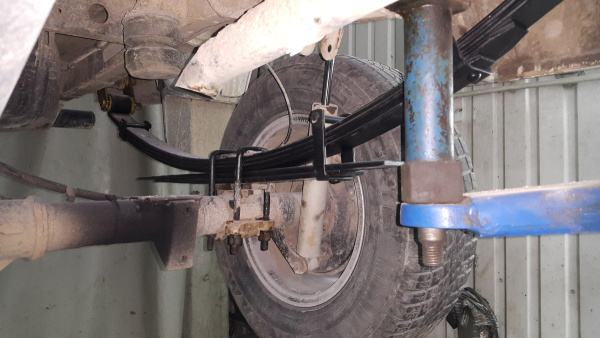 Рессора РИФ задняя УАЗ Хантер/Патриот 0-150 кг лифт 50 мм