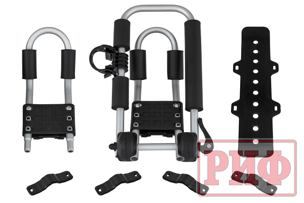 Крепление для каноэ (сапборда) на багажные поперечины