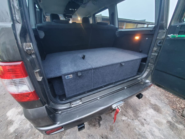 Органайзер в багажник (под запаску) для УАЗ Патриот с 2015г.в. Органайзер в багажник (под запаску) для УАЗ Патриот с 2015г.в.