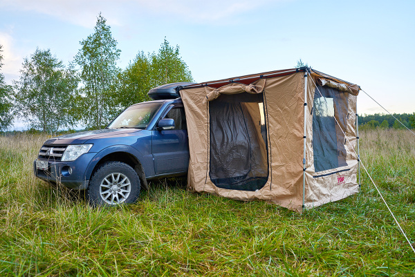Стенки к автомобильной маркизе (тамбур) РИФ 2х2,5 м Стенки к автомобильной маркизе (тамбур) РИФ 2х2,5 м