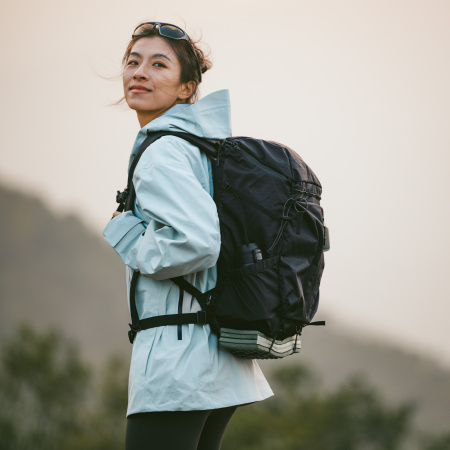 Рюкзак туристический Naturehike Helium Series 25 л, черный
