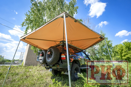 Маркиза автомобильная РИФ веерная 2,5х2,0 м (правая)