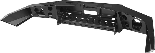 Бампер РИФ силовой передний для ГАЗ Соболь с доп. фарами стандарт