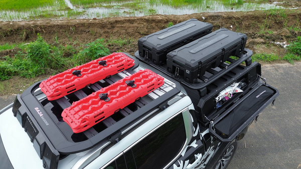 Силовой каркас-кунг Baja Racing (тип А) с 2-мя большими рыбацкими ящиками Ford F-150, Toyota Tundra