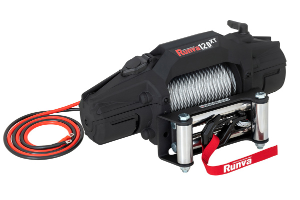 Лебёдка электрическая 12V Runva 12000 lbs 5443 кг стальной трос Лебёдка электрическая 12V Runva 12000 lbs 5443 кг стальной трос
