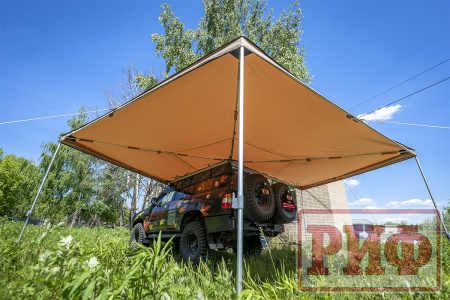 Маркиза автомобильная РИФ веерная 3,0х3,0 м (левая) Маркиза автомобильная РИФ веерная 3,0х3,0 м (левая)