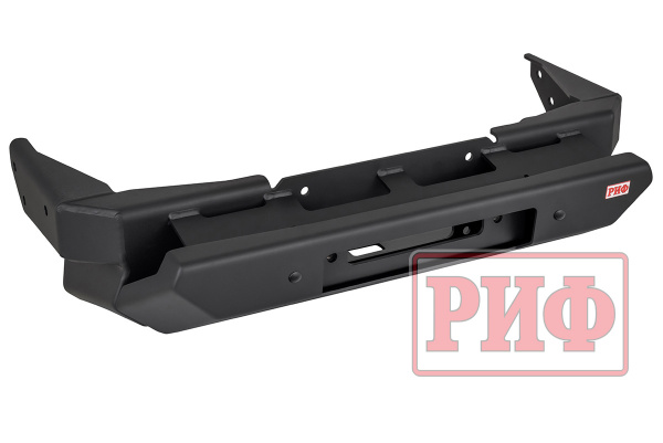 Площадка РИФ под лебёдку с защитой радиатора в штатный бампер RAM 1500 Rebel 2024+