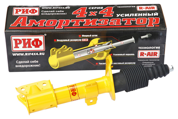 Амортизатор РИФ передний масляный Renault Duster 2010+ лифт 40 мм