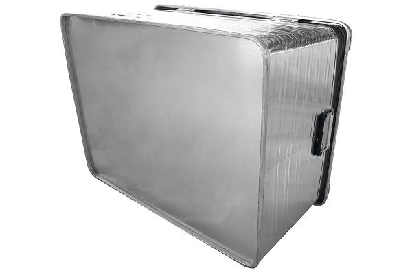 Ящик алюминиевый РИФ с замком 782х585х412 мм (ДхШхВ)
