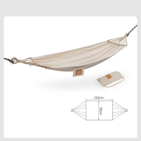 Гамак Naturehike, туристический, хлопковый, бежевый