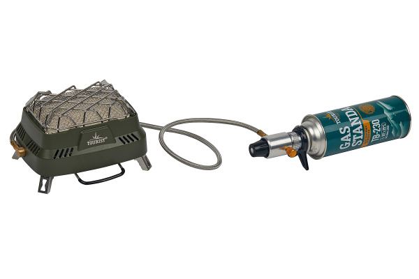 1 Обогреватель газовый TOURIST BOBR портативный, с функцией плиты