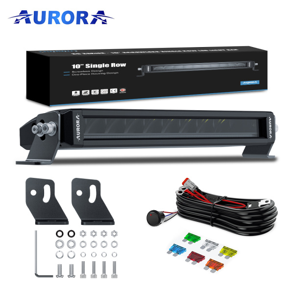 Светодиодная фара водительского света AURORA 762 мм 150W с RGB подсветкой