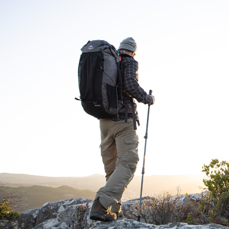 8 Рюкзак туристический Naturehike 60+5 л, черный