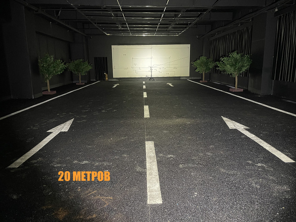 Светодиодная фара комбинированного света РИФ 140 мм 60W LED