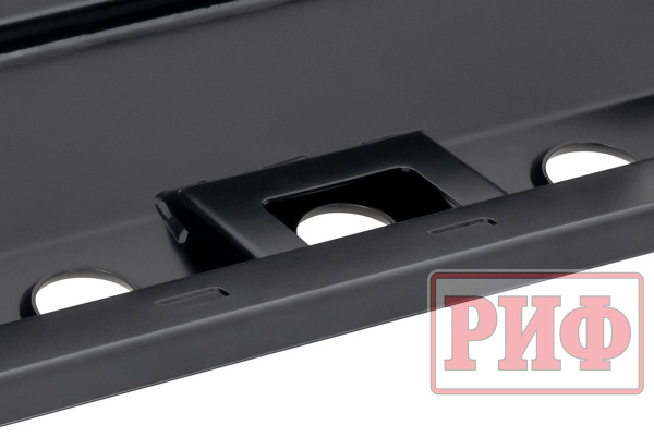 Бампер РИФ силовой передний/защита штатного бампера Lada Niva Travel (2021-2024) с защитой радиатора