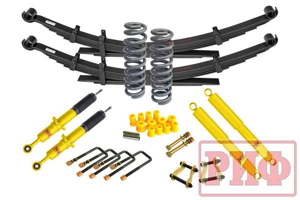 Лифт-комплект РИФ Toyota Hilux 2005-2014, Sollers ST6, Jac T6 лифт 30 мм мягкий