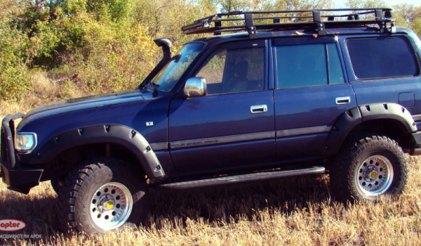Расширители колёсных арок Toyota Land Cruiser 80 (80 мм)