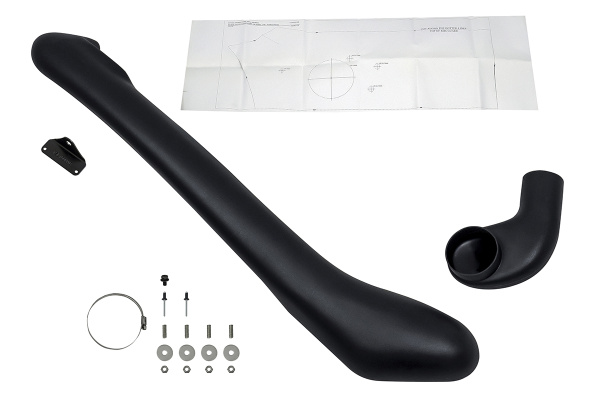 Шноркель для Toyota Land Cruiser 100, Lexus LX470 4.5 (1FZ-FE), 4.5 (2UZFE), 4.2 (IHZ/IHD-F)