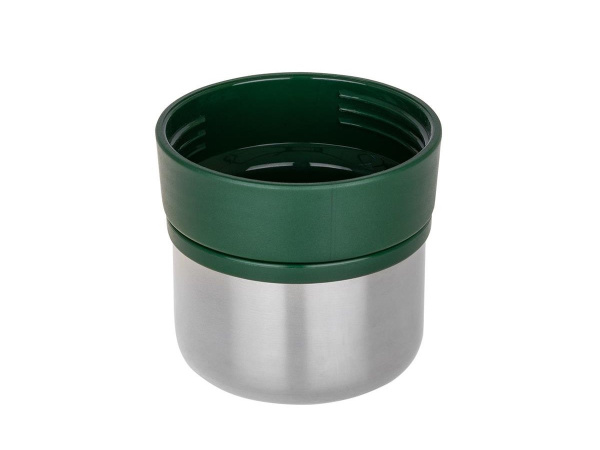 3 Термос ТОНАР 1200ML с ситечком зеленый (2 крышки-кружки)