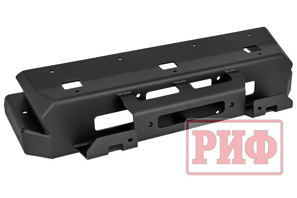 Площадка РИФ под лебёдку с защитой радиатора в штатный бампер RAM 1500 Rebel 2024+