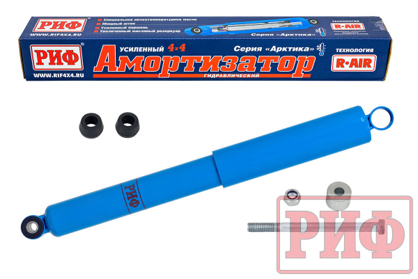 Амортизатор усиленный РИФ "Арктика" задний Нива 2121, 21213 штатный