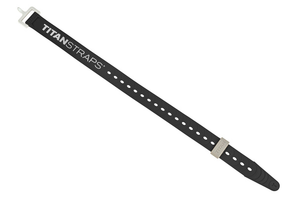 Ремень крепёжный TitanStraps Super Straps черный L = 46 см (Dmax = 12,7 см, Dmin = 3,2 см)