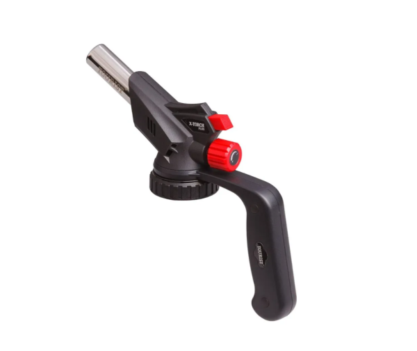 2 Резак газовый TOURIST X-TORCH PLUS с пьезоподжигом и системой подогрева газа, и ручкой
