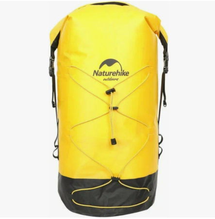 2 Рюкзак туристический Naturehike 30 л, ПВХ, желтый