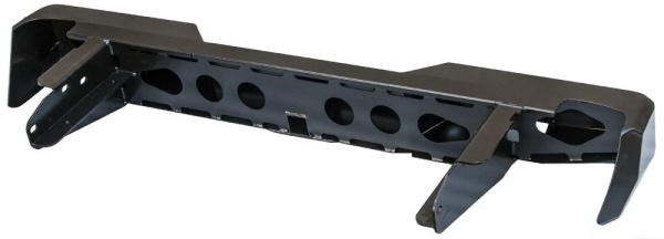 Бампер РИФ задний Nissan NP300 с фаркопом (кузов 1395 мм) после 2010