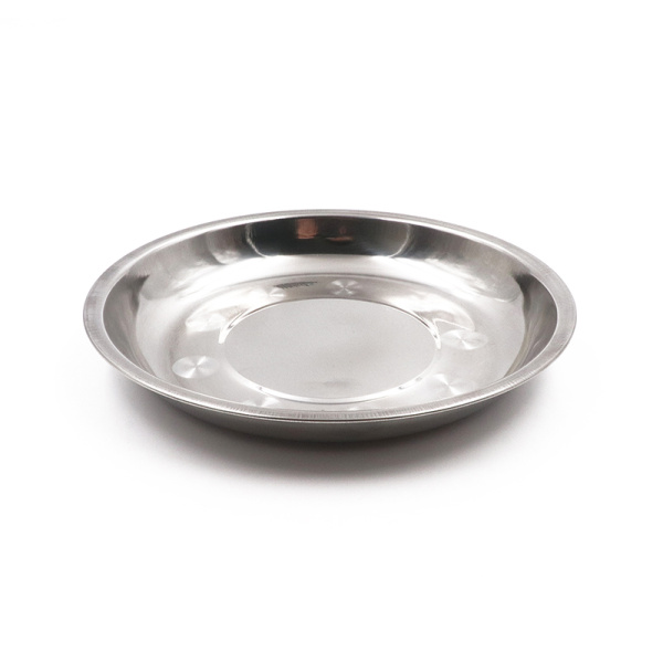 Тарелка "СЛЕДОПЫТ" нержавеющая сталь, d 25 см
