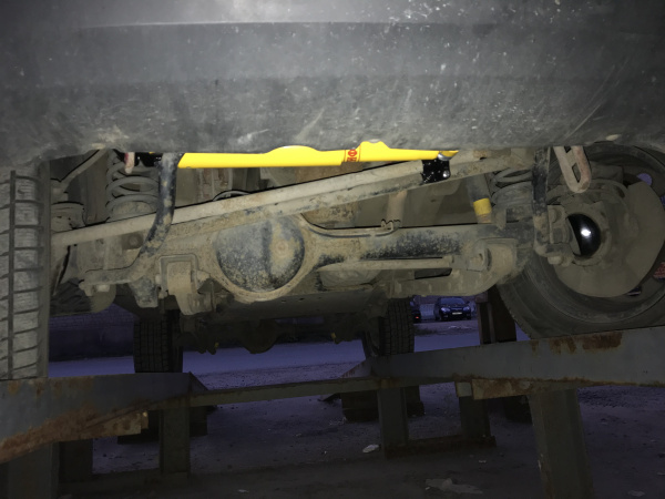 Демпфер РИФ рулевой Suzuki Jimny 1998-2018 с креплениями РИФ