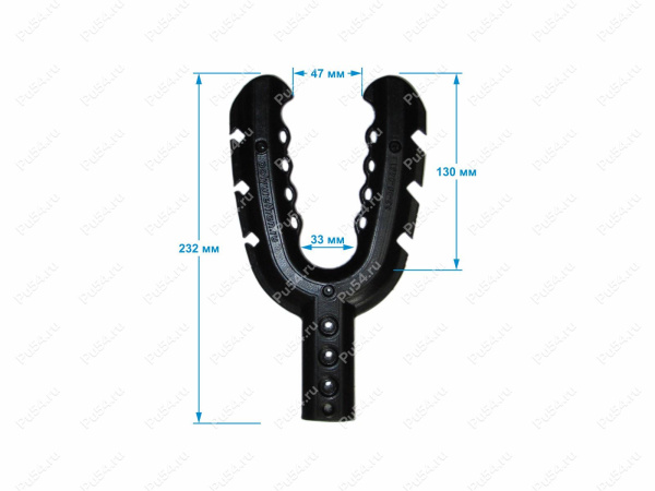 Крепление-рогатка, Y-образное