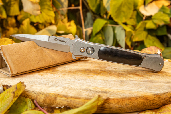 Нож складной GANZO, G707, длина клинка 85 мм