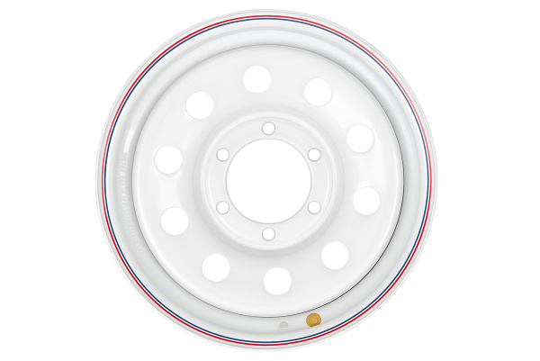 Диск усиленный Тойота Ниссан стальной белый 6x139,7 7xR16 d110 ET+30