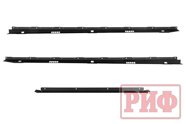 Багажник экспедиционный (платформа) алюминиевый РИФ 1250x2080 мм для УАЗ Патриот (с крепежом)