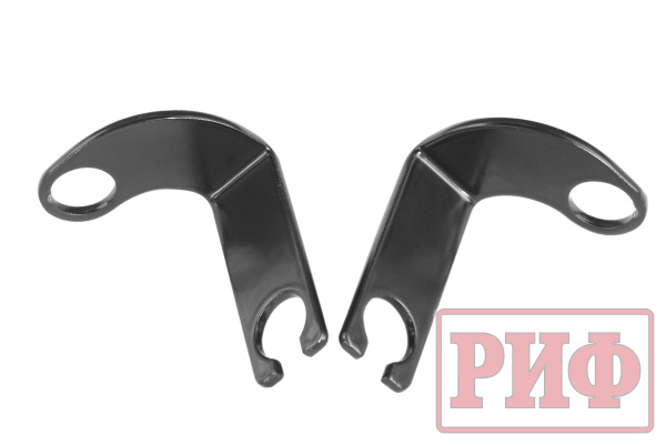 Кронштейны РИФ для переноса крепления тормозных шлангов УАЗ Патриот лифт 50 мм (мех. РК)