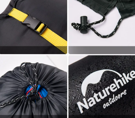 4 Мешок компрессионный Naturehike, черный, размер L
