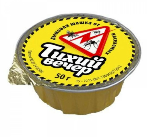 Шашка дымовая от комаров "СЛЕДОПЫТ - ТИХИЙ ВЕЧЕР Мини"