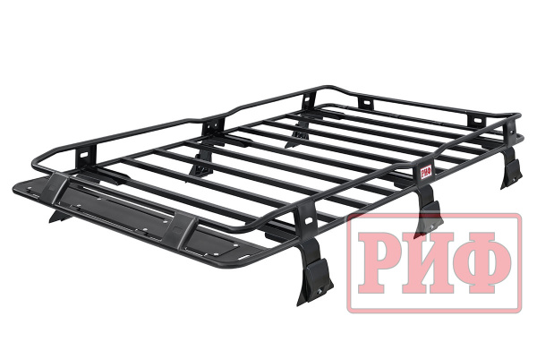 Багажник экспедиционный (корзина) РИФ 1350x2100 мм Toyota Land Cruiser 78 (высота крепежа 199 мм)