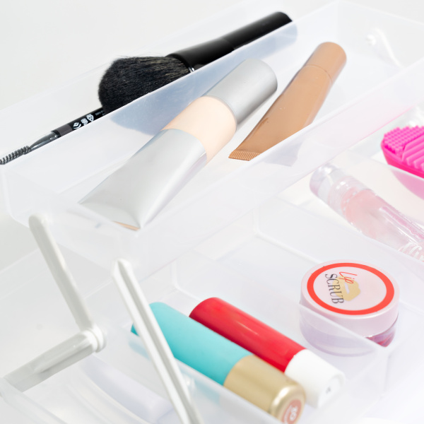 4 Ящик для инструмента IRIS KIT BOX 27 серо-фиолетовый