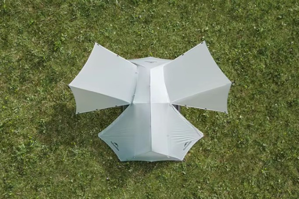 Палатка Naturehike Star River UL Si 2-местная, алюминиевый каркас, серая