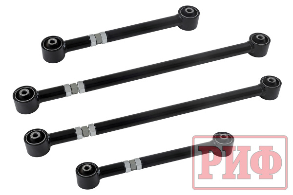 Тяги заднего моста РИФ регулируемые Nissan Patrol Y60/61 (4 шт.) Тяги заднего моста РИФ регулируемые Nissan Patrol Y60/61 (4 шт.)