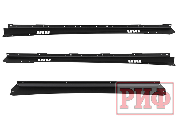 Багажник экспедиционный (платформа) алюминиевый РИФ 1250x1420 мм для Changan Hunter Plus (с крепежом)