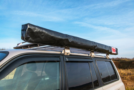 Маркиза автомобильная РИФ безопорная, веерная 2,3х2 м (левая)