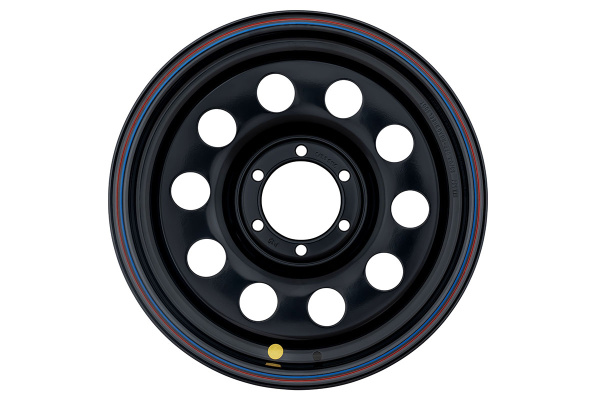 Диск усиленный Тойота Ниссан стальной черный 6x139,7 8xR17 d110 ET+15 Диск усиленный Тойота Ниссан стальной черный 6x139,7 8xR17 d110 ET+15