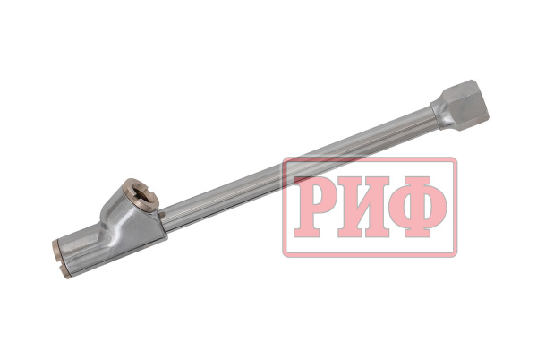 Пистолет для подкачки колес с манометром РИФ от 0 до 10 атм. (грузовой)