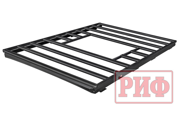 Багажник экспедиционный (платформа) алюминиевый РИФ 1600x2650 мм для ГАЗ Соболь NN Минивэн с вставкой RIF208-16572 (2 места)